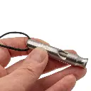 SOL Rescue Metal Whistle, 2 Pack