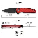 CIVIVI Mini Shakan Blue - Damascus 