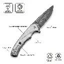 CIVIVI Voidflare Aluminum Foil - Damascus 