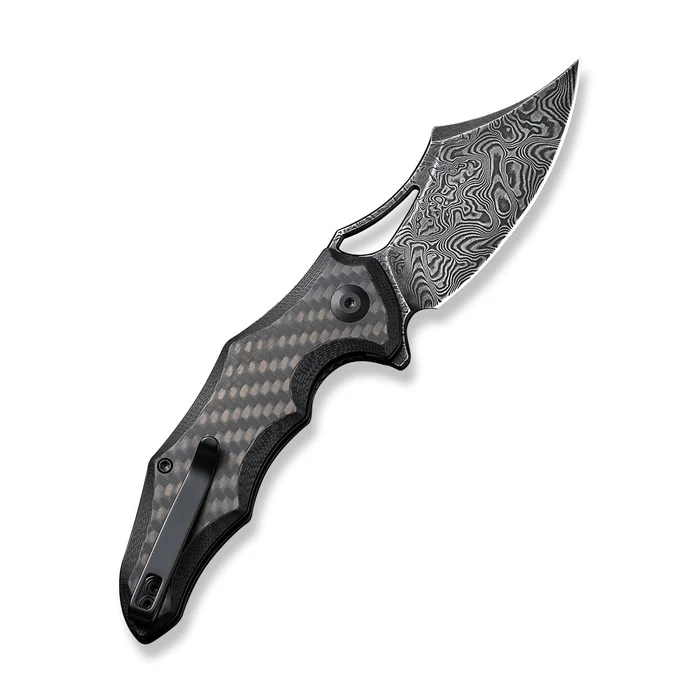 CIVIVI Chiro Carbon Fiber - Damascus 