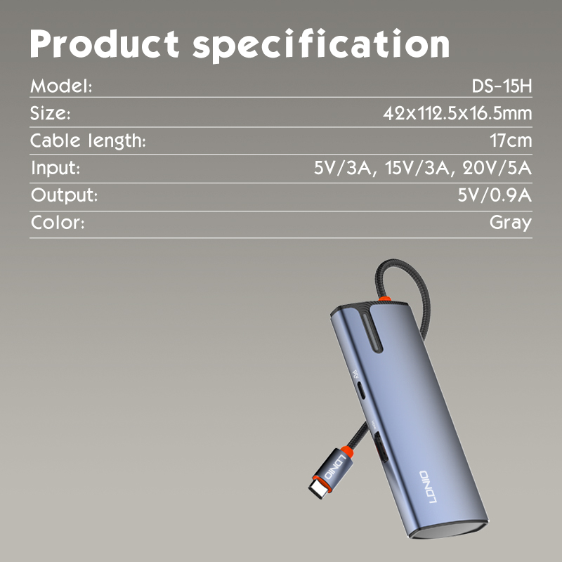 LDNIO HUB Adapter DS-15H