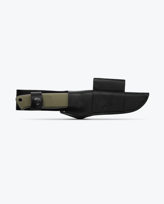 Benchmade Dacian | Brown Canvas Micarta | Spear Point