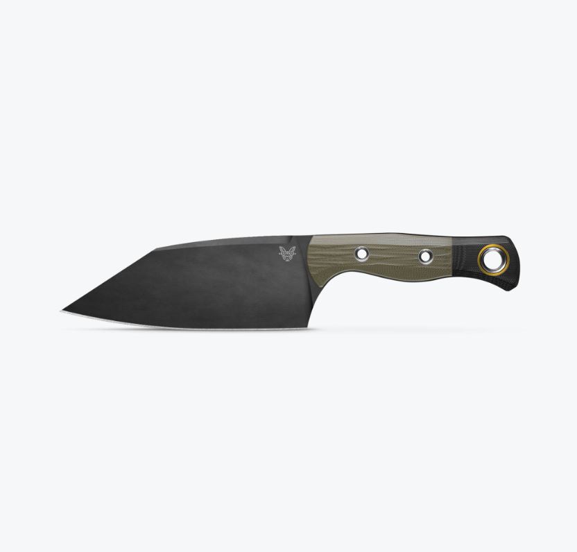 Benchmade Dacian | Brown Canvas Micarta | Spear Point