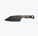 Benchmade Dacian | Brown Canvas Micarta | Spear Point