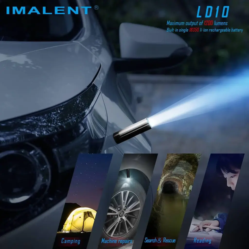 Imalent LD10 Small flashlight Cool White