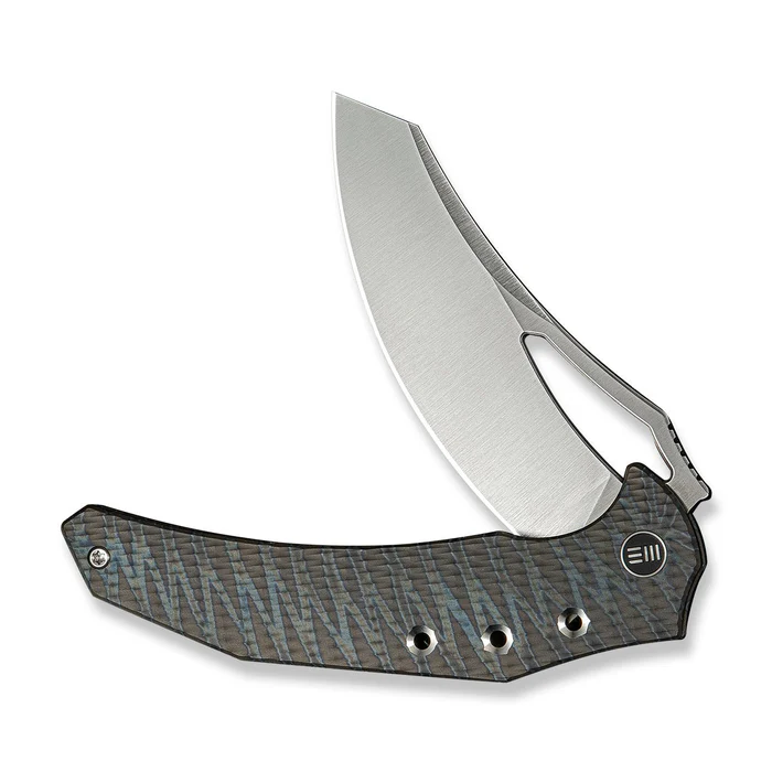 WE KNIFE Epaulette Tiger Stripe Flamed