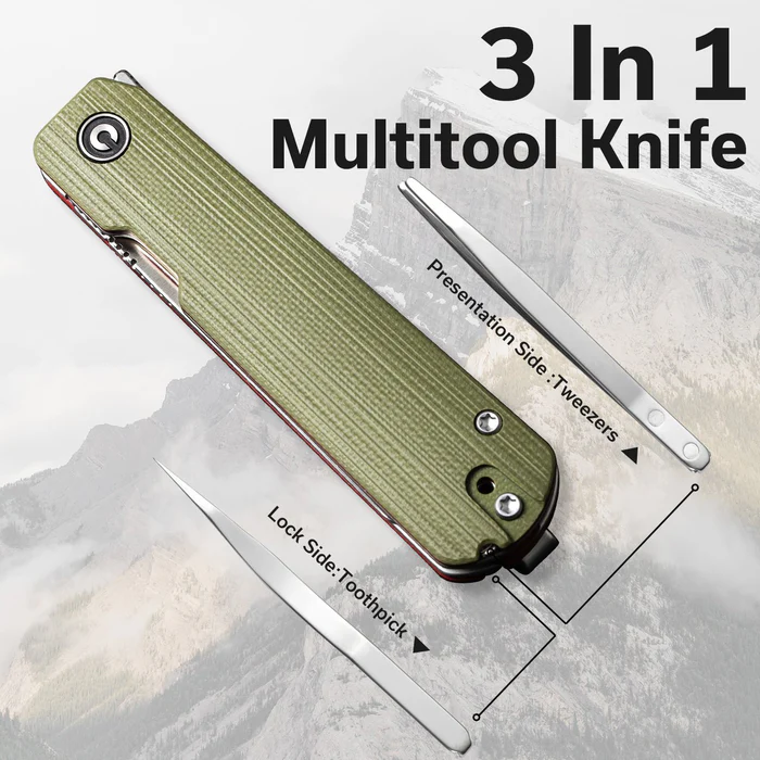 CIVIVI Stormhowl Flipper & Button Lock Knife Aluminum Handle (copy)