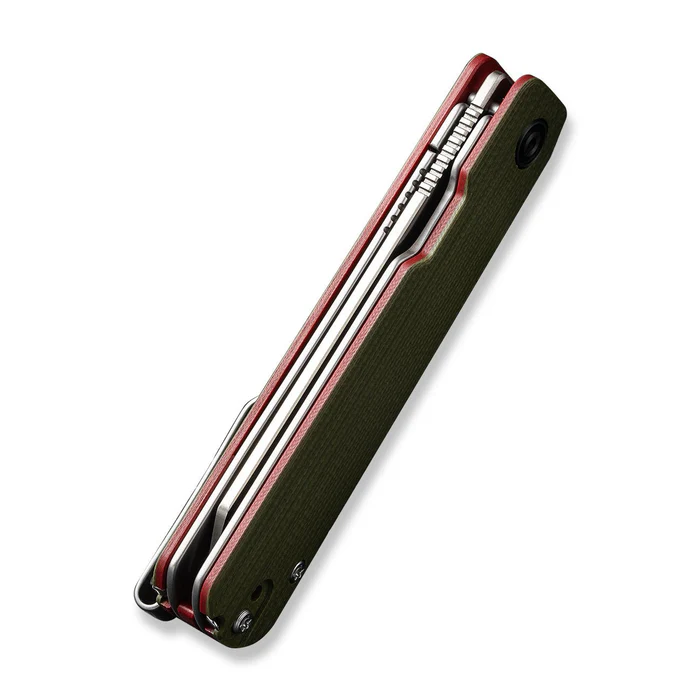 CIVIVI Sendy Milled Green/Red G10