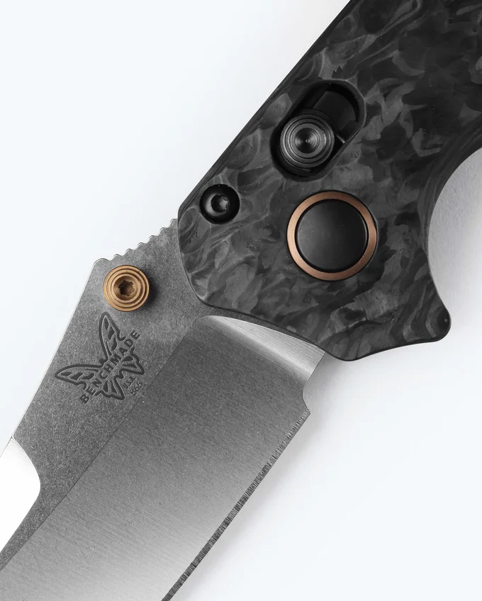 Benchmade Mini Bedlam | Carbon Fiber | Scimitar