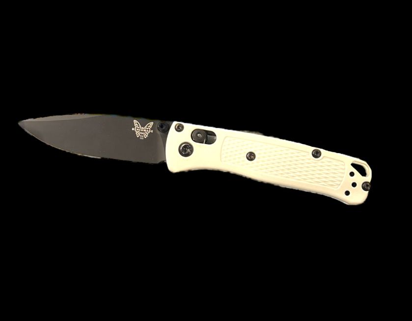 Benchmade Custom Mini Bugout Glow In The Dark axis lock