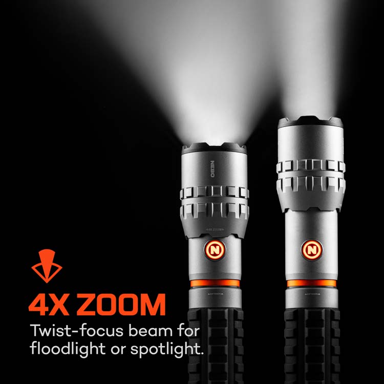 Nebo SLYDE KING 4K Work Light & Flashlight