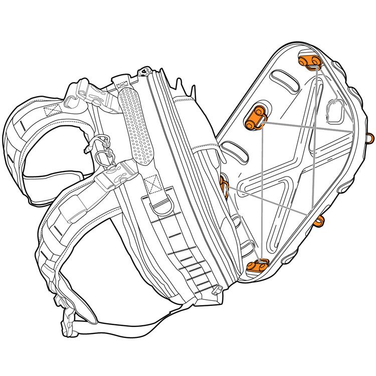Hazard4 HardPoint Hardware Kit Coyote