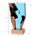 Resin LED Light Set Solo Diving cave exploration