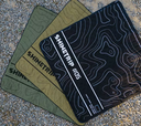 Shine trip Tactical Picnic Blanket Black - Small
