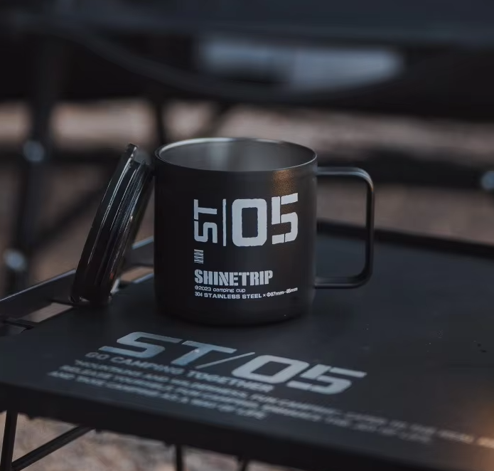 Shine trip Tactical Camping Cup - Black