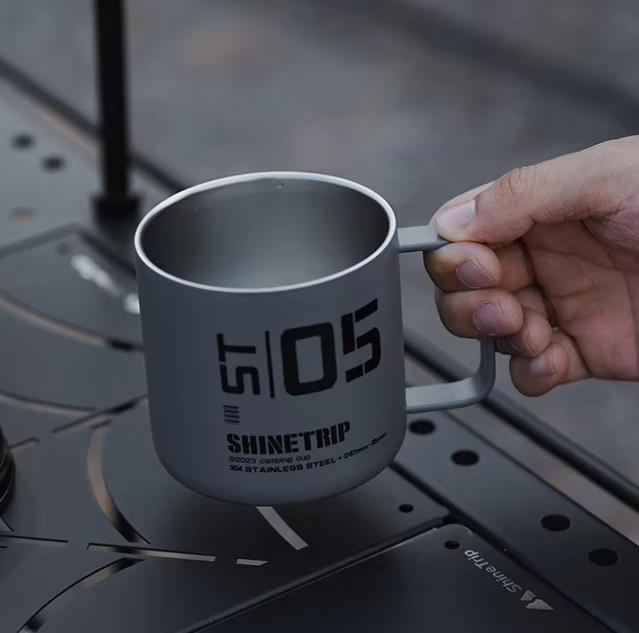 Shine trip Tactical Camping Cup - Black