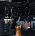 Shine trip tactical D Button-suit - Black
