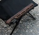 Shine trip adjustable folding chair - Black