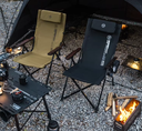 Shine trip adjustable folding chair - Black