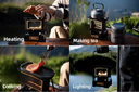 Wellhike Burnt Star Stove - Black