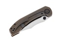 Brian Brown Raptor V2 - Bronze Anodized Titanium - Marbled Carbon Fiber Inlay - PVD Accents