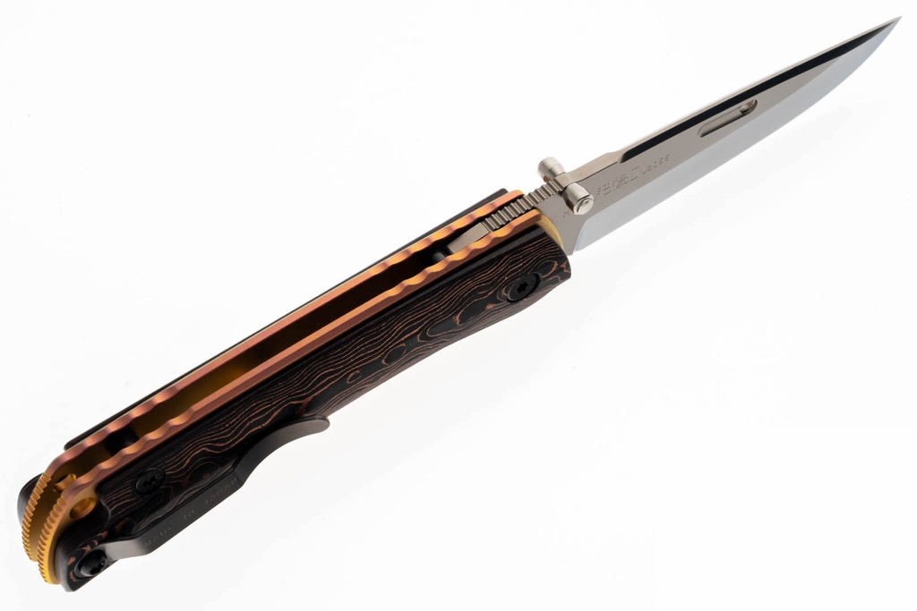 Higo II X-FCF - Camo Copper - ZDP-189 Clad by VG-10 Blade 
