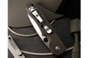 Spyderco Smock - Green Canvas Micarta - Satin CPM 20CV Blade - DLT Exclusive 