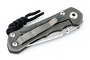 Chris Reeve Small Inkosi - Black Canvas Micarta Inlay