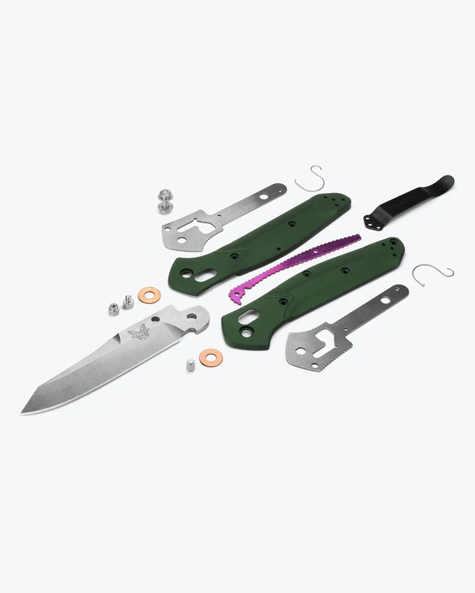 Benchmade Osborne - Green Aluminum
