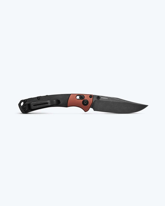 Benchmade Mini Crooked River - Burnt Copper - Black Micarta