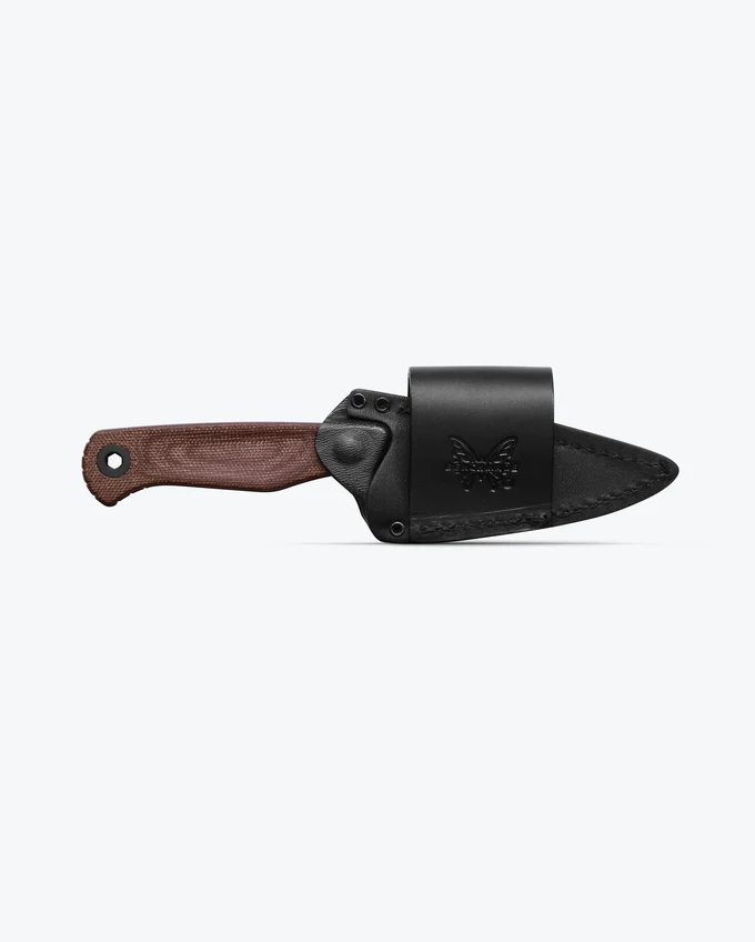 Benchmade Dacian- Brown Canvas Micarta