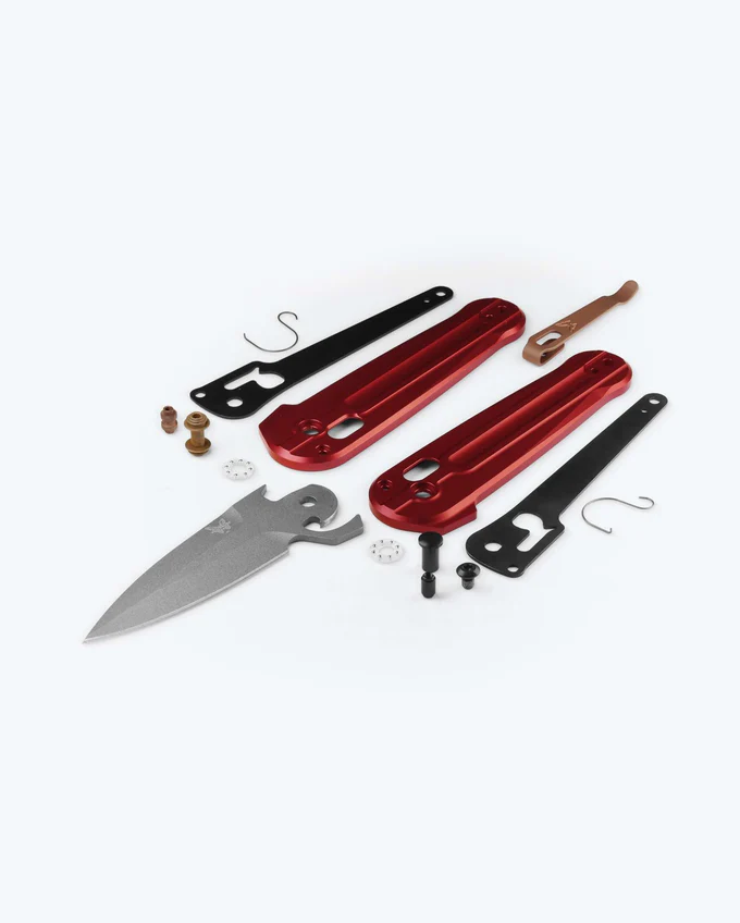 Benchmade Lowden - Phoenix Red Aluminum