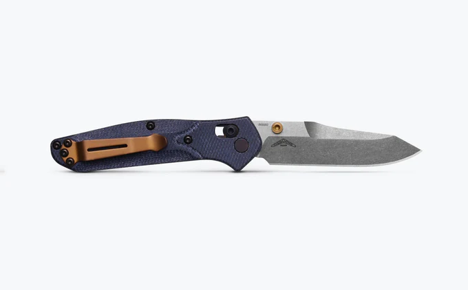 Benchmade Mini Osborne - Denim Micarta 
