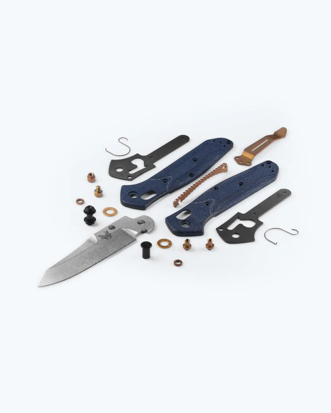 Benchmade Mini Osborne - Denim Micarta 