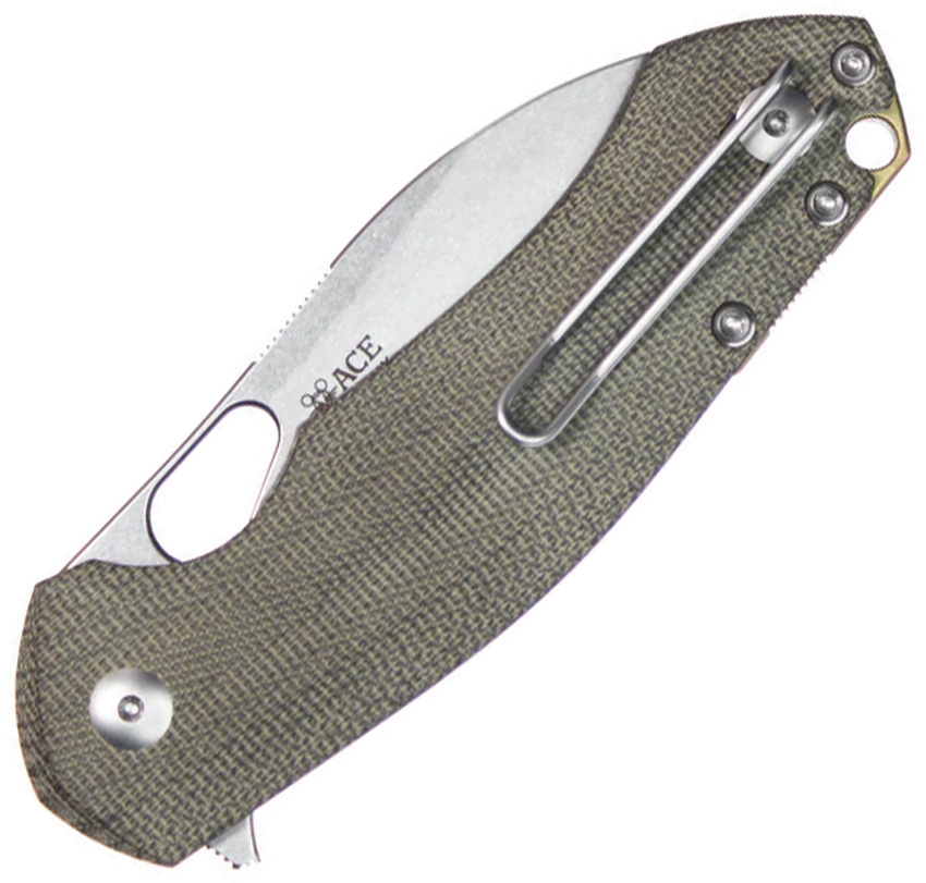 Giant Mouse ACE Biblio XL Linerlock Grn Mi 
