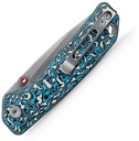 Vosteed Marten Top Linerlock Blue CF 