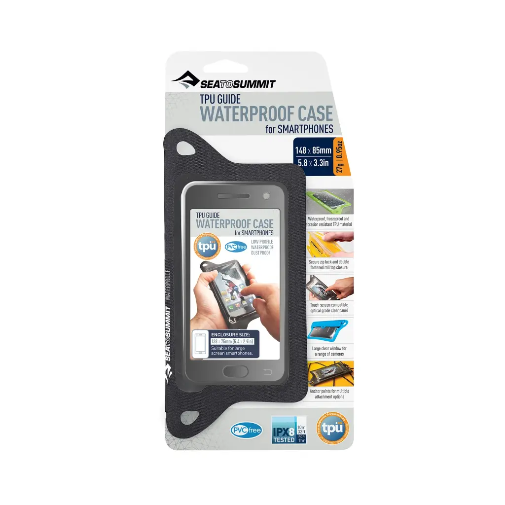 Sea To Summit TPU Guide W/P Case Smart Ph Bk