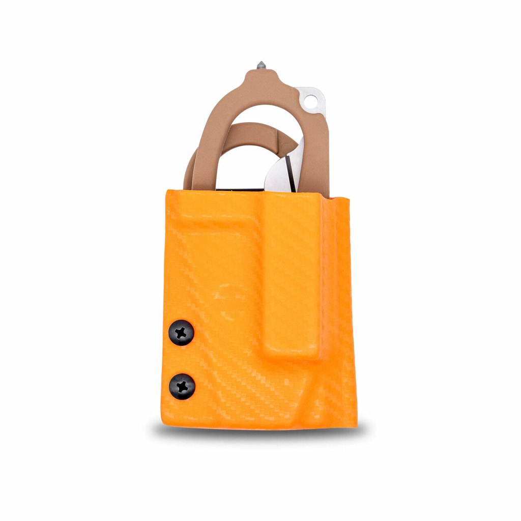 Clip & Carry Leatherman Kydex Sheath for the Raptor - CF Orange
