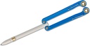 Spyderco BaliYo Flip Pen - Heavy-Duty, Blue/White