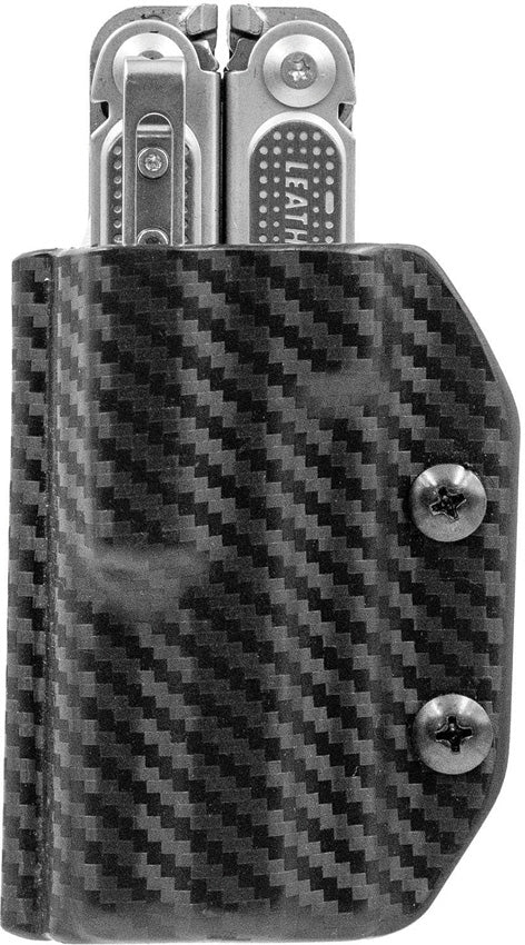 Clip & Carry Leatherman Kydex Sheath for the Free P4 Sheath CF Black