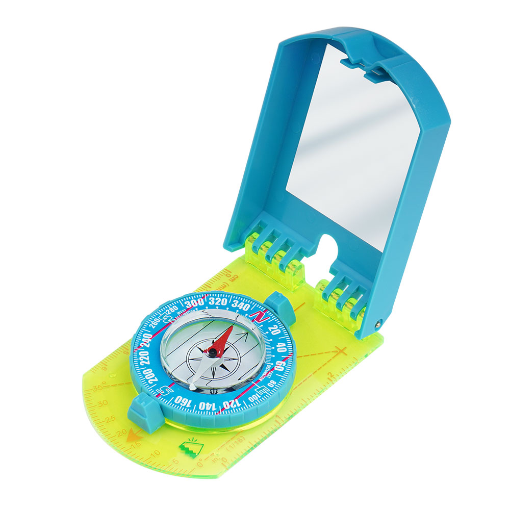 UST Hi Vis Folding Map Compass