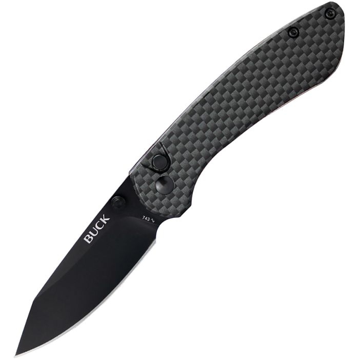Buck Mini Sovereign Button Lock CF