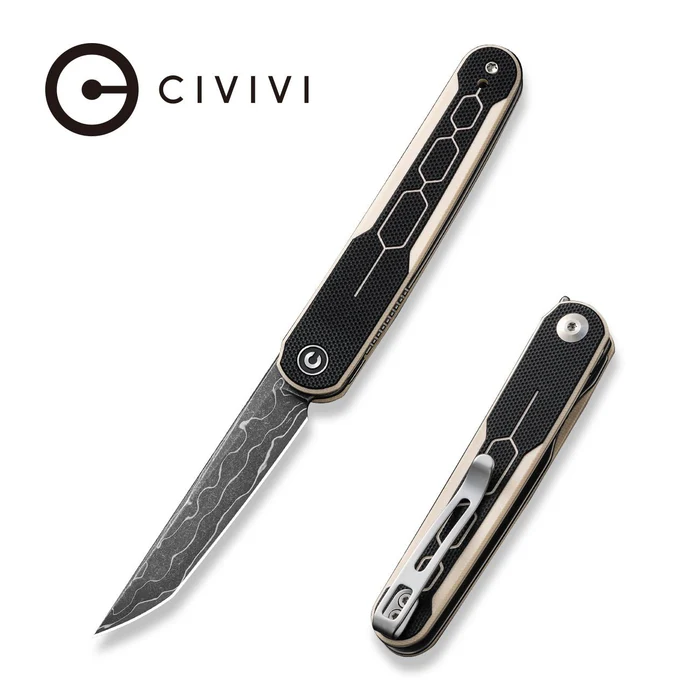 CIVIVI KwaiQ G10 - Damascus 