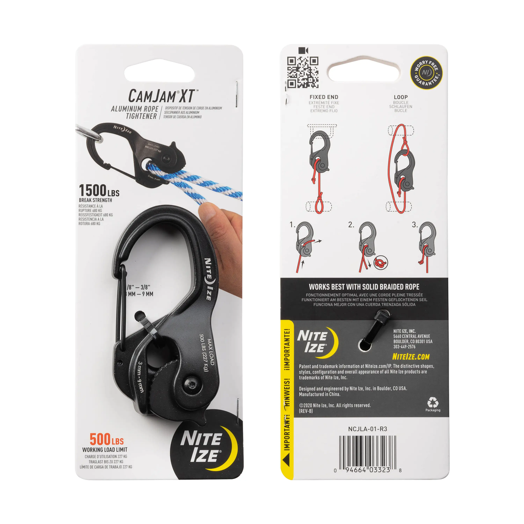 Nite Ize CamJam® XT™ Aluminum Rope Tightener -Large