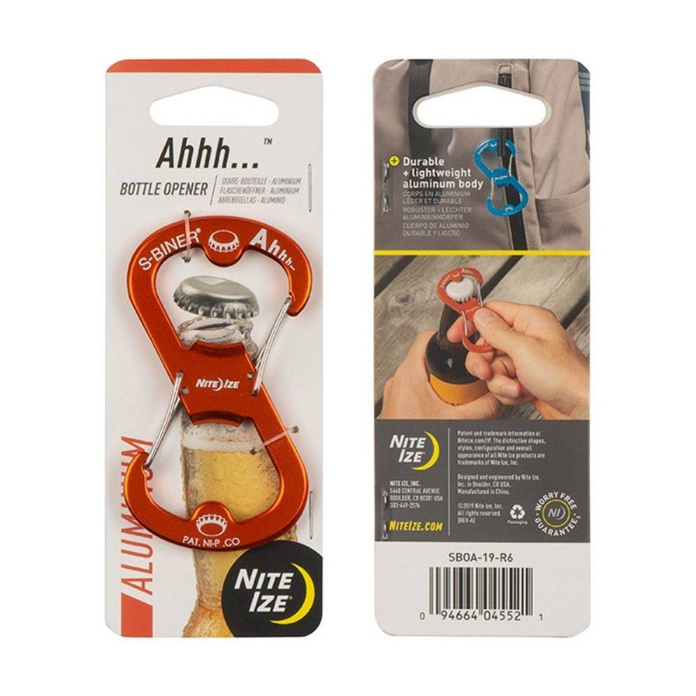 Nite Ize Aluminum Bottle Opener (Orange)