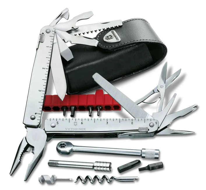 Victorinox Swiss Tool X Plus Ratchet Silver 