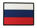 TSNO Russian Flag PVC Patch Full Color