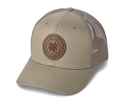 Spyderco Trucker Hat Loden Green/Loden Green with Spyderco Patch