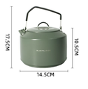 Buerk 1.5L Glazed Water Jug 