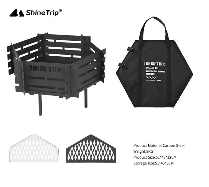 Shine trip Fire Burning Table Full Set